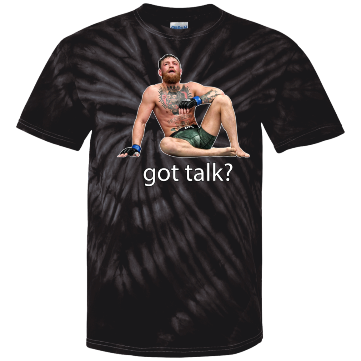 Artichoke Fight Gear Custom Design #10. Got Talk? Youth Tie Dye T-Shirt