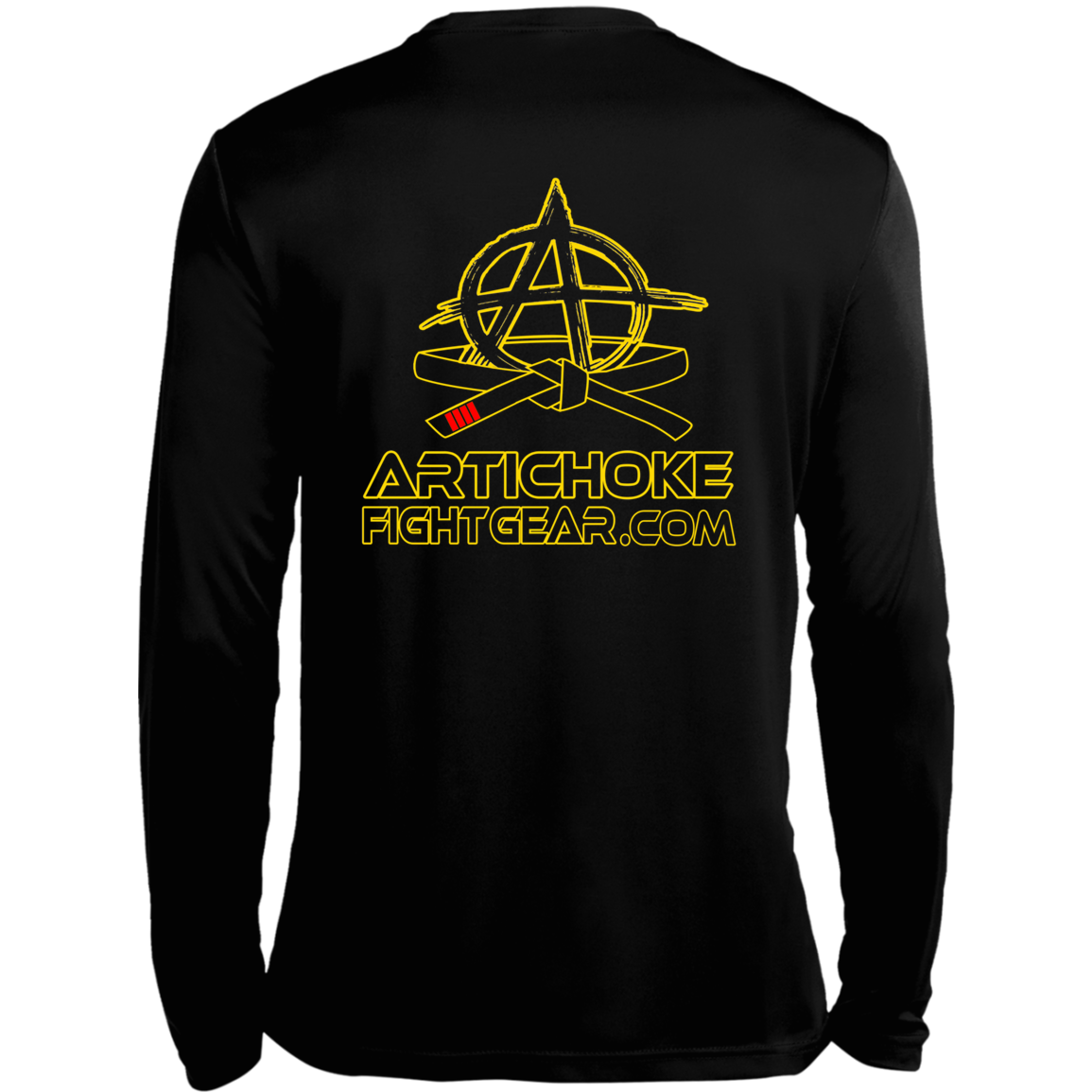 Artichoke Fight Gear Custom Design #20. You Don't Know the Power of Jiu Jitsu. Moisture-Wicking Long Sleeve