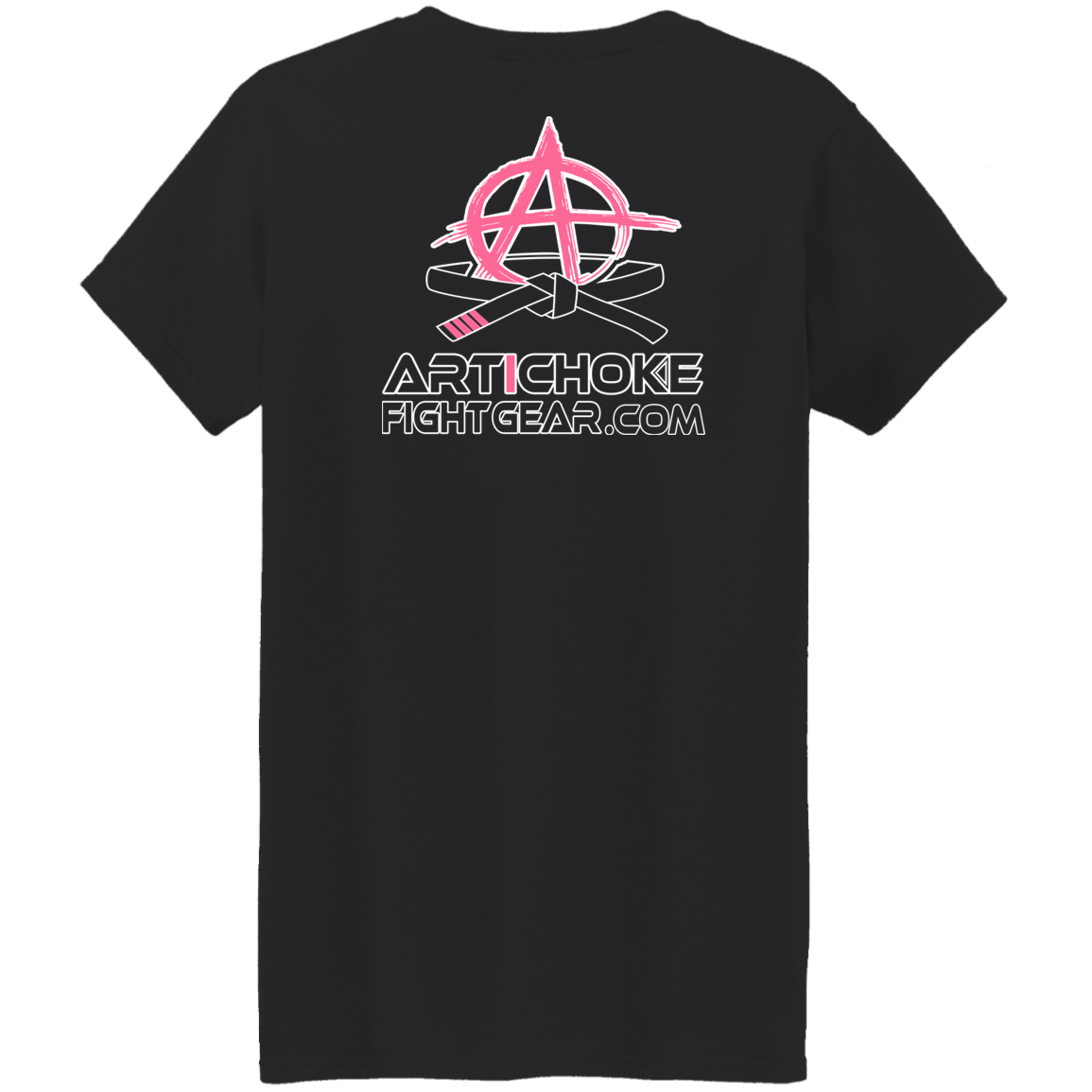 Artichoke Fight Gear Custom Design #11. Hello Fighter. Ladies' 100% Pre-Shrunk Cotton T-Shirt