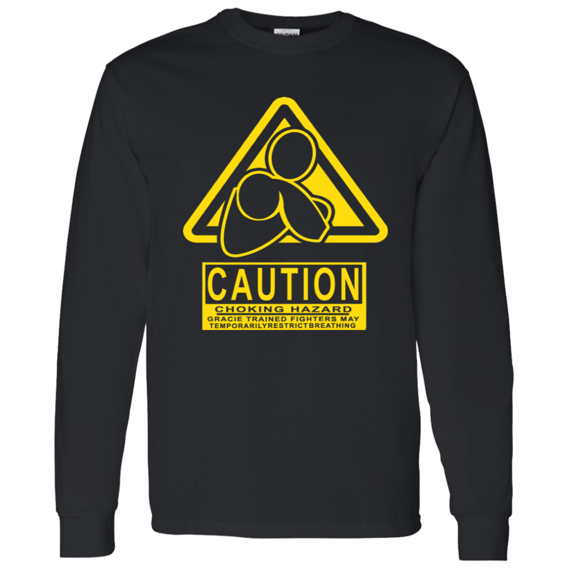 AFG Custom Design #07. CAUTION: CHOKING HAZARD. LS T-Shirt 100% Cotton