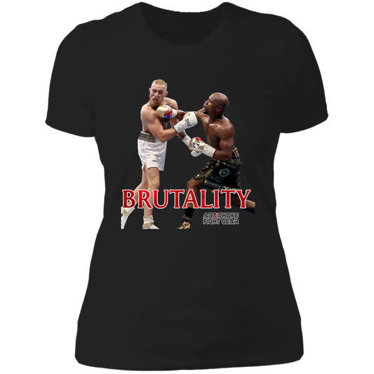 Artichoke Fight Gear Custom Design #5. Brutality! Ladies' Boyfriend T-Shirt