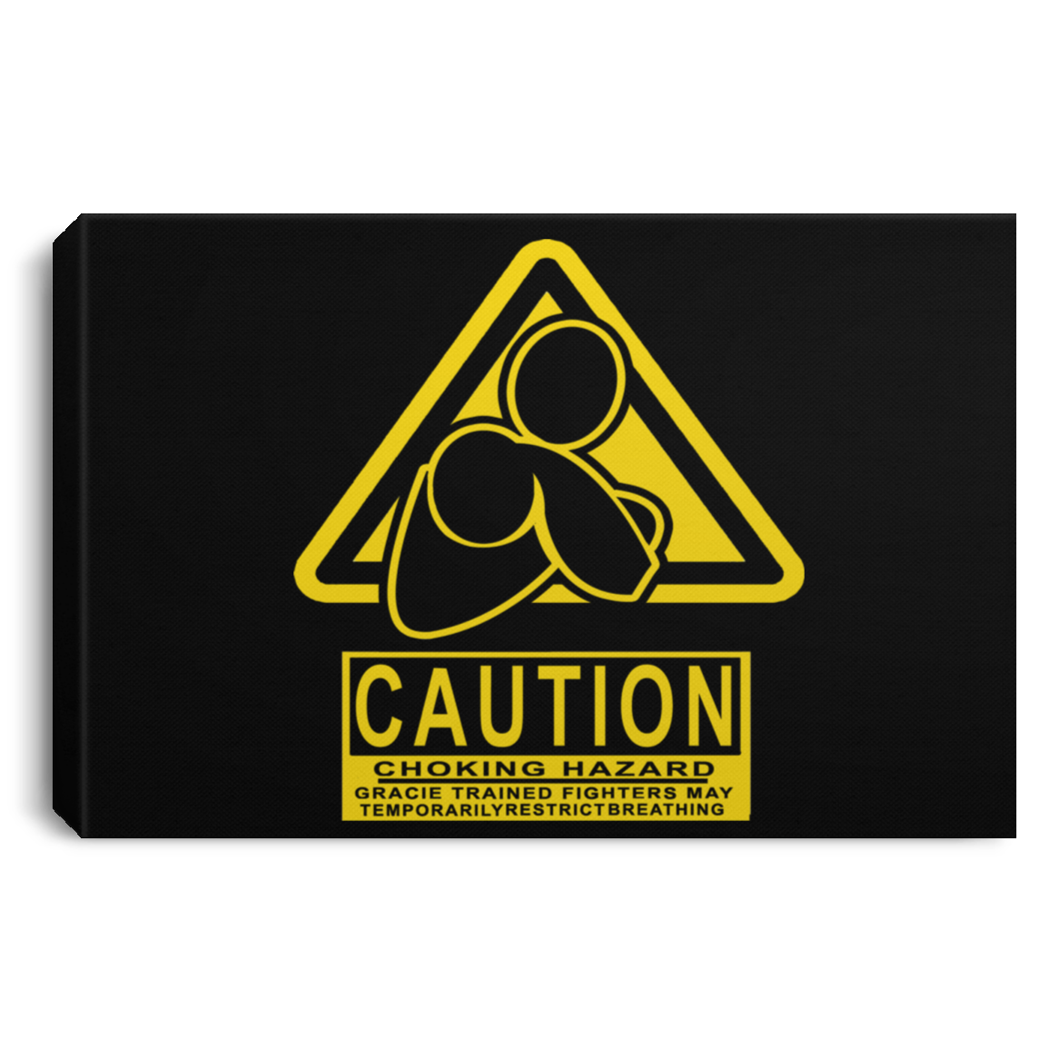 AFG Custom Design #07. CAUTION: CHOKING HAZARD. Landscape Canvas .75in Frame