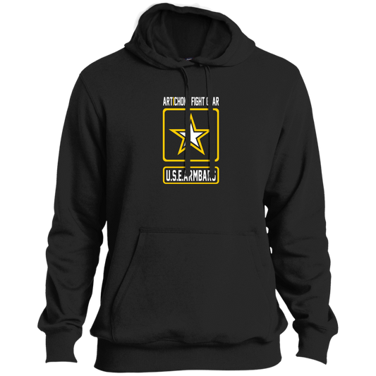 Artichoke Fight Gear Custom Design #2. USE ARMBARS. Tall Pullover Hoodie