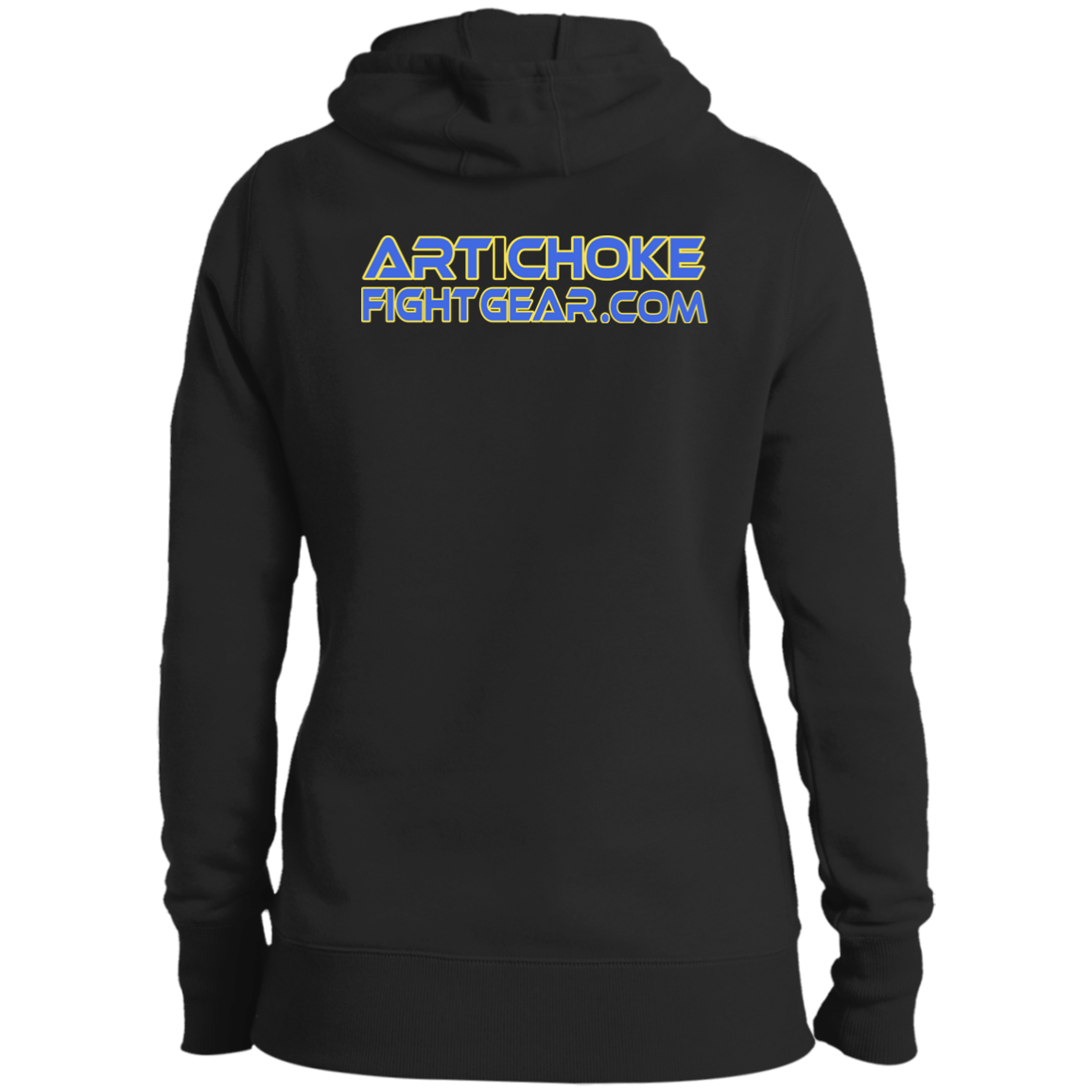 Artichoke Fight Gear Custom Design #13. BJJ, The New National Pastime. Ladies' Pullover Hooded Sweatshirt