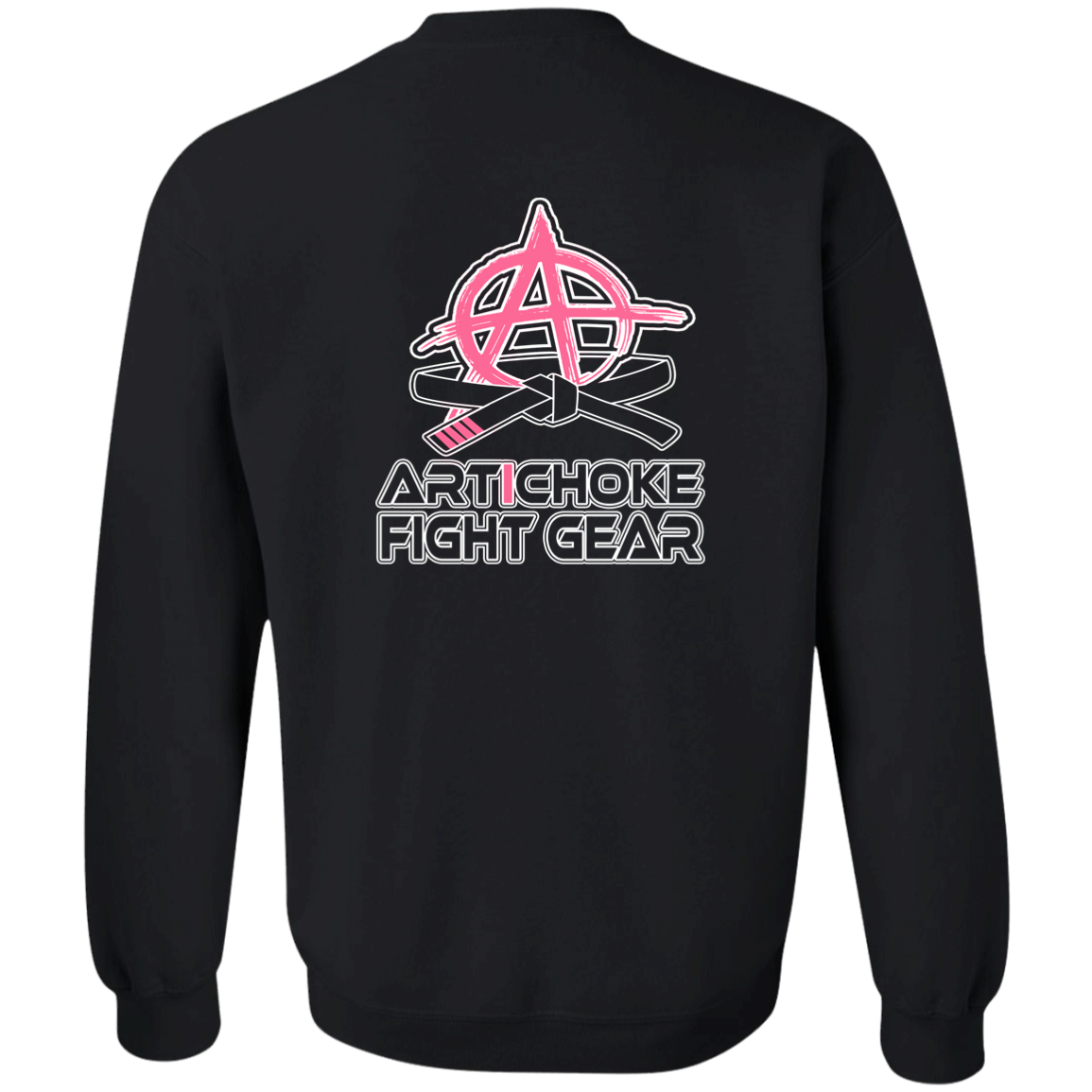 Artichoke Fight Gear Custom Design #11. Hello Fighter. Youth Crewneck Sweatshirt