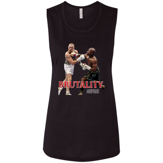 Artichoke Fight Gear Custom Design #5. Brutality! Ladies' Flowy Muscle Tank