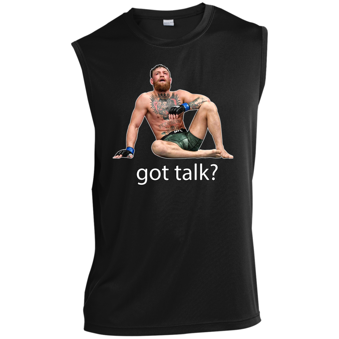 Artichoke Fight Gear Custom Design #10. Got Talk? Men’s Sleeveless