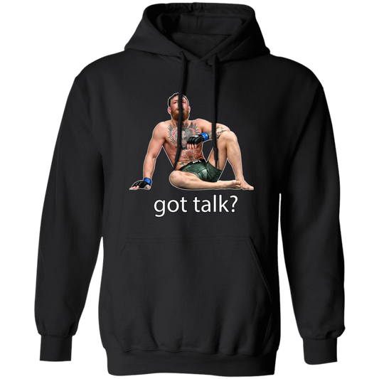 Artichoke Fight Gear Custom Design #10. Got Talk? Basic Pullover Hoodie