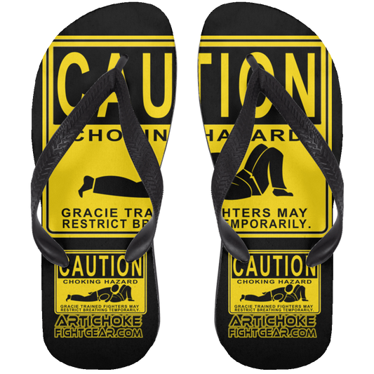 AFG Custom Design #07. CAUTION: CHOKING HAZARD. Adult Flip Flops