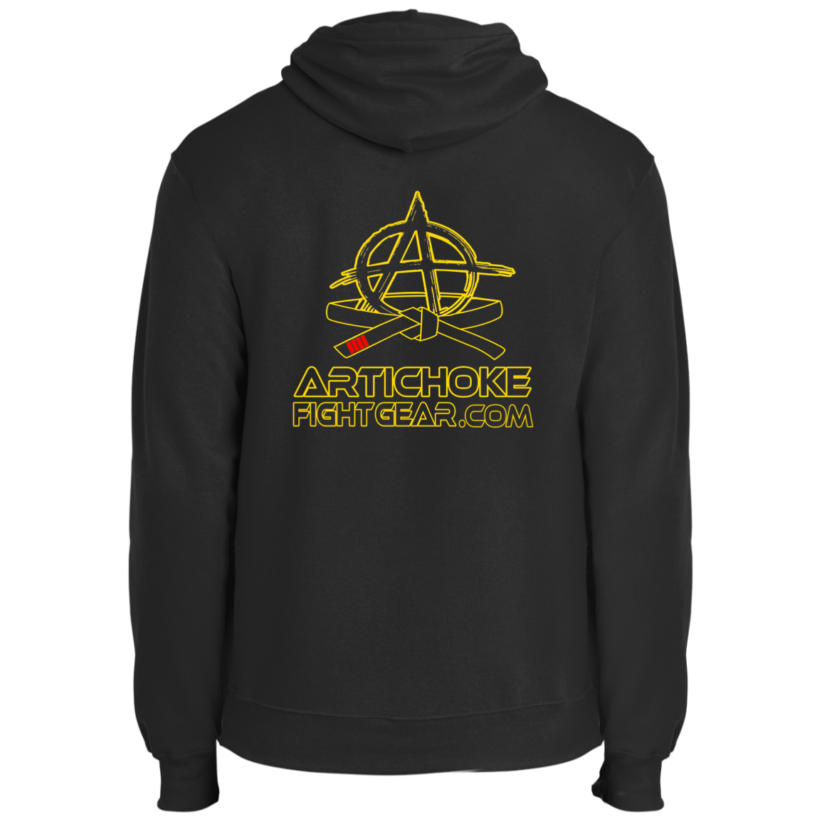 Artichoke Fight Gear Custom Design #20. You Don't Know the Power of Jiu Jitsu. Fleece Pullover Hoodie