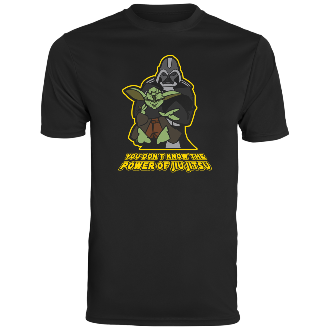 Artichoke Fight Gear Custom Design #20. You Don't Know the Power of Jiu Jitsu. Youth Moisture-Wicking Tee