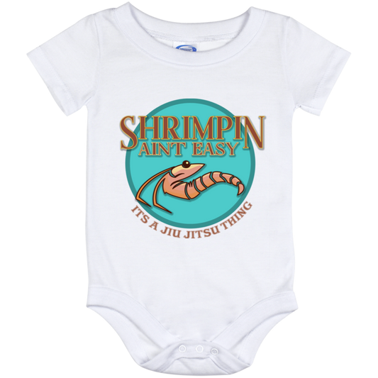 Artichoke Fight Gear Custom Design #18. Shrimpin ain't Easy. Baby Onesie 12 Month