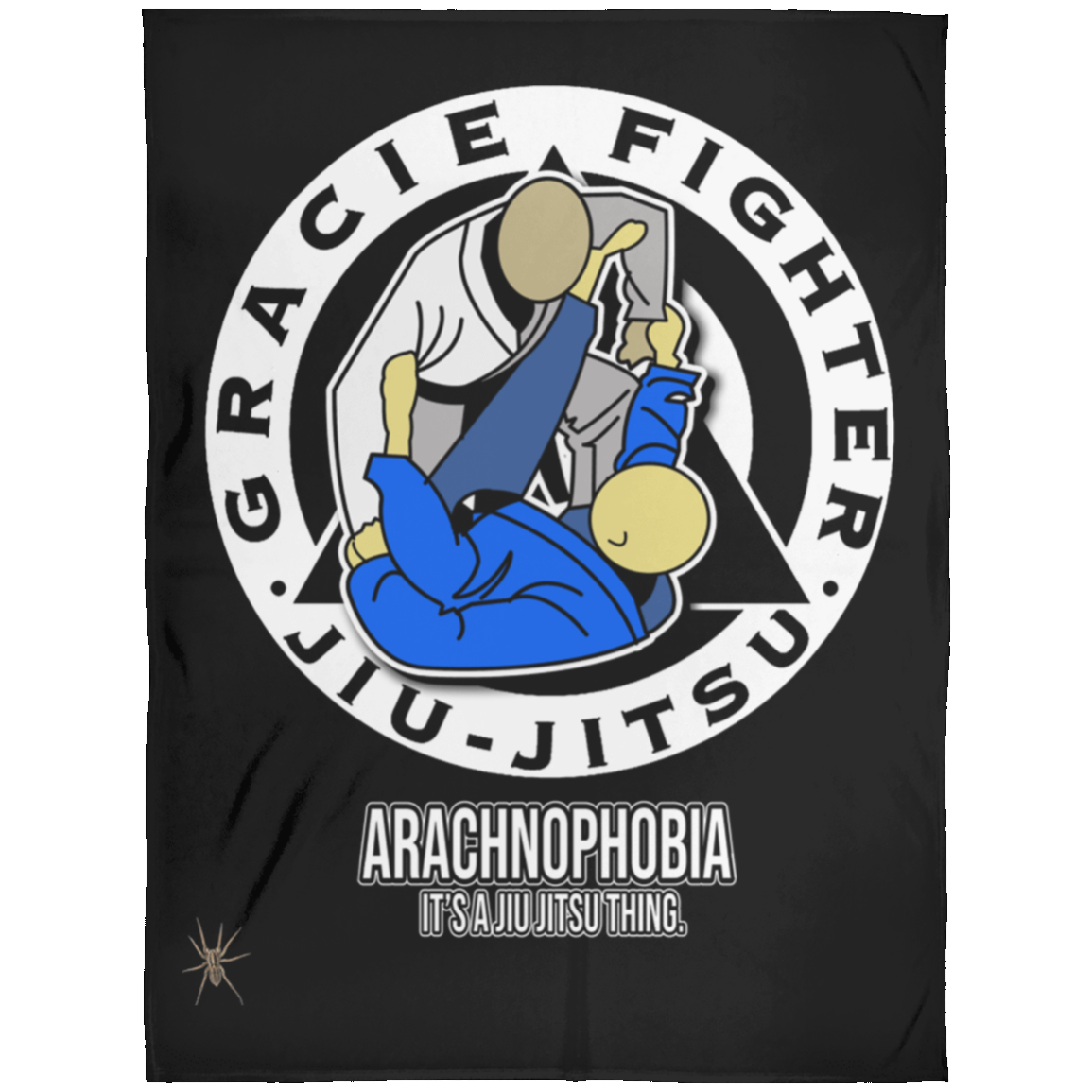 Artichoke Fight Gear Custom Design #1. Arachnophobia: Fear of Spiders. Spider Guard. It's a Jiu Jitsu Thing. Arctic Fleece Blanket 60x80