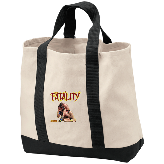 Artichoke Fight Gear Custom Design #21. FATLAITY! 2-Tone Shopping Tote