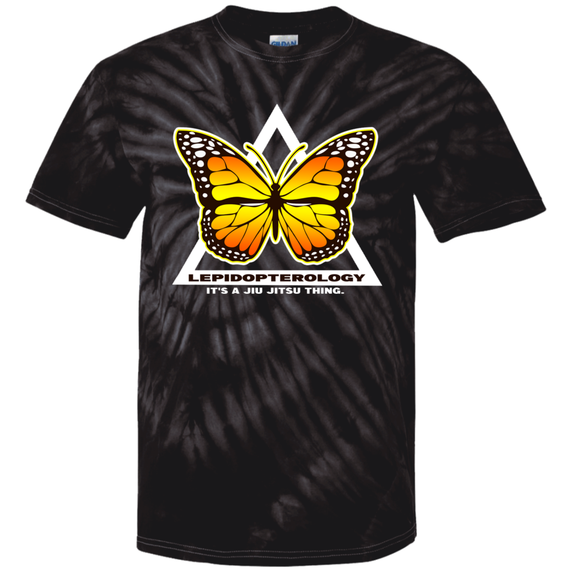 Artichoke Fight Gear Custom Design #6. Lepidopterology (Study of butterflies). Butterfly Guard. Youth Tie Dye T-Shirt