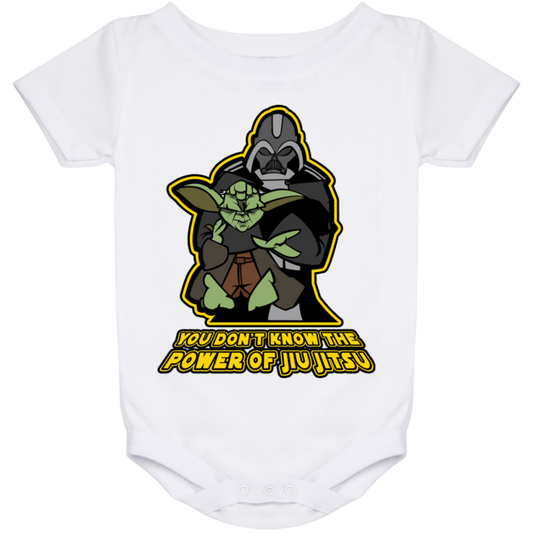 Artichoke Fight Gear Custom Design #20. You Don't Know the Power of Jiu Jitsu. Baby Onesie 24 Month