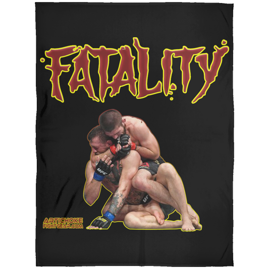 Artichoke Fight Gear Custom Design #21. FATLAITY! Arctic Fleece Blanket 60x80