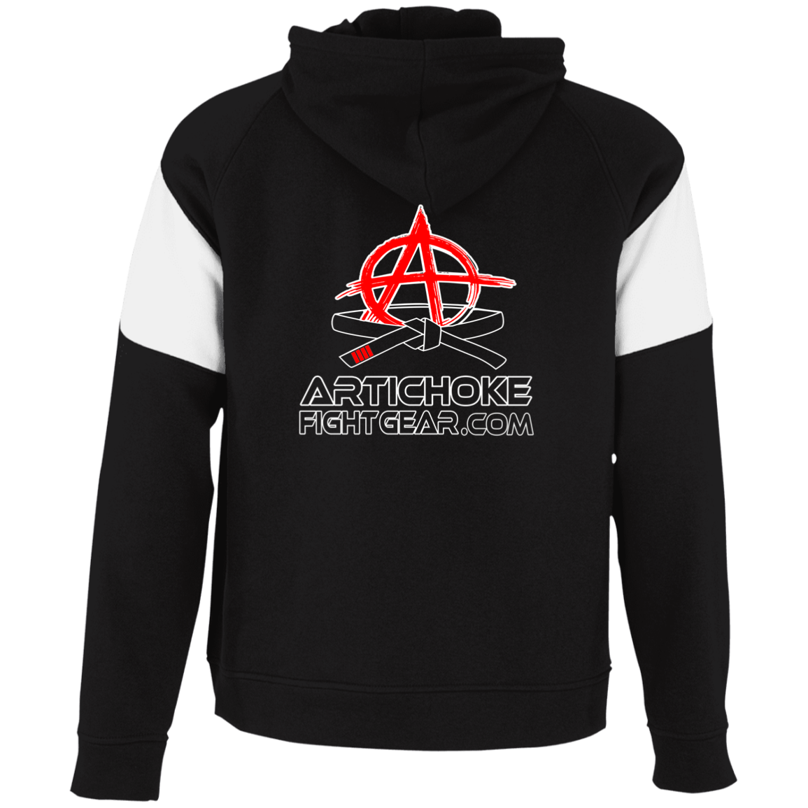 Artichoke Fight Gear Custom Design #10. Got Talk? Colorblock Fleece Hoodie