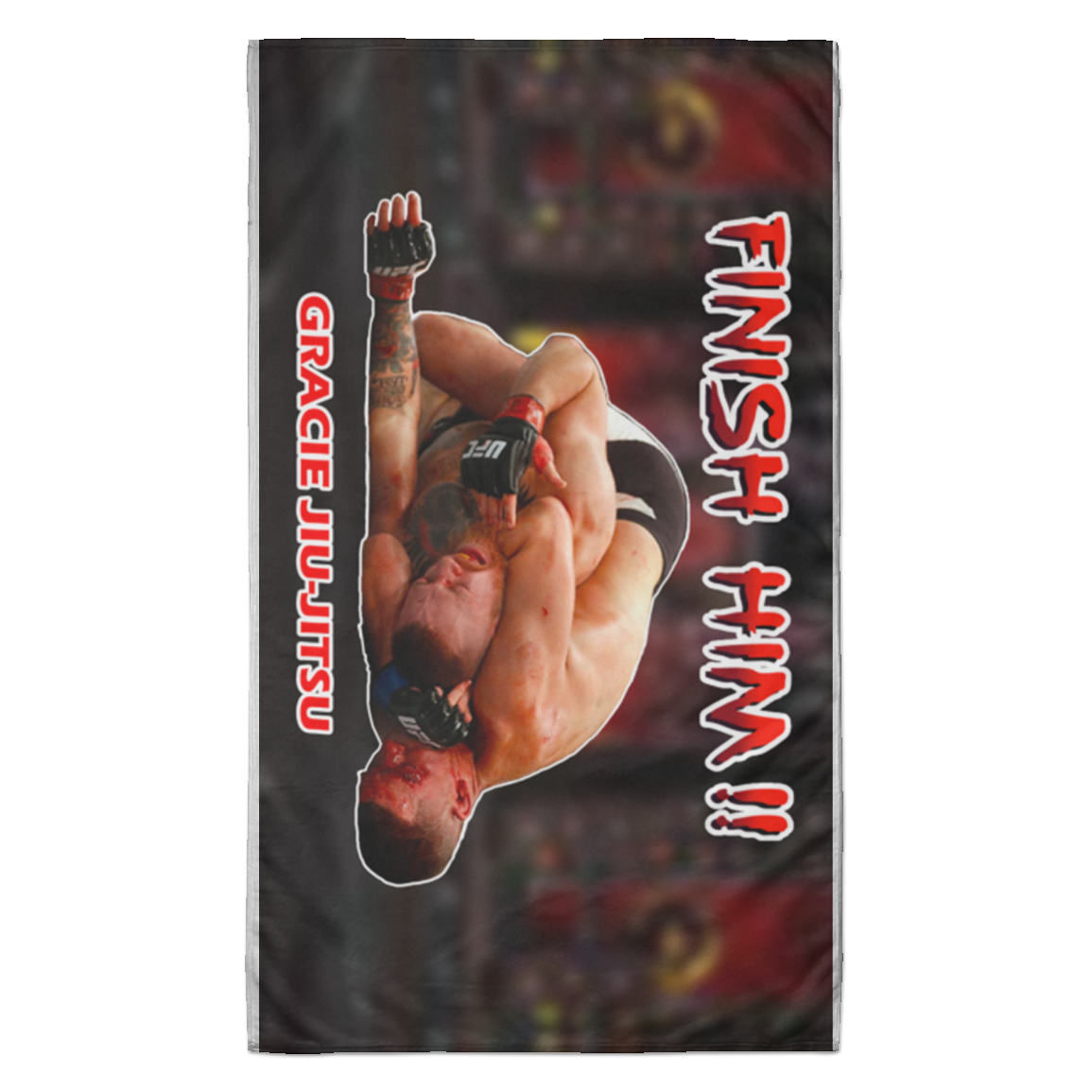 Artichoke Fight Gear Custom Design #8. Finish Him! Towel - 35x60