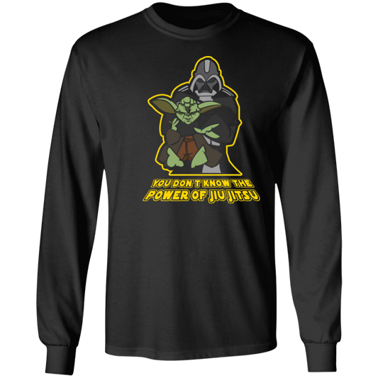 Artichoke Fight Gear Custom Design #20. You Don't Know the Power of Jiu Jitsu. 100% Cotton Long Sleeve