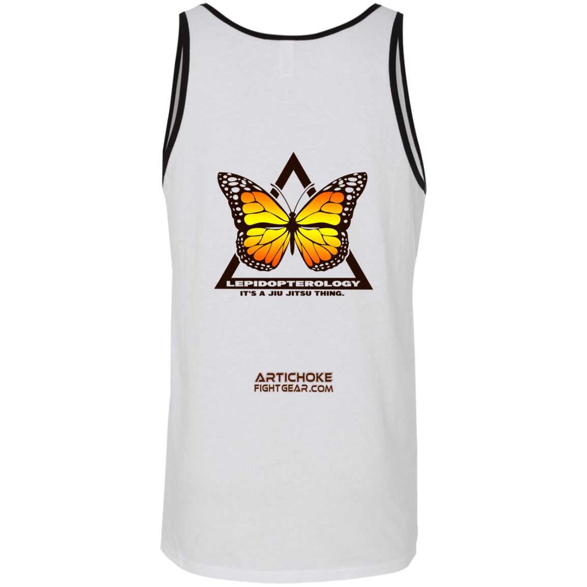 Artichoke Fight Gear Custom Design #6. Lepidopterology (Study of butterflies). Butterfly Guard. Unisex Tank