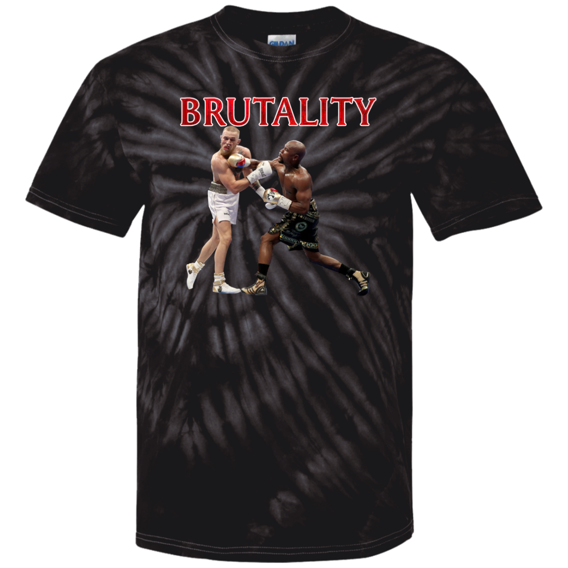 Artichoke Fight Gear Custom Design #5. Brutality! 100% Cotton Tie Dye T-Shirt