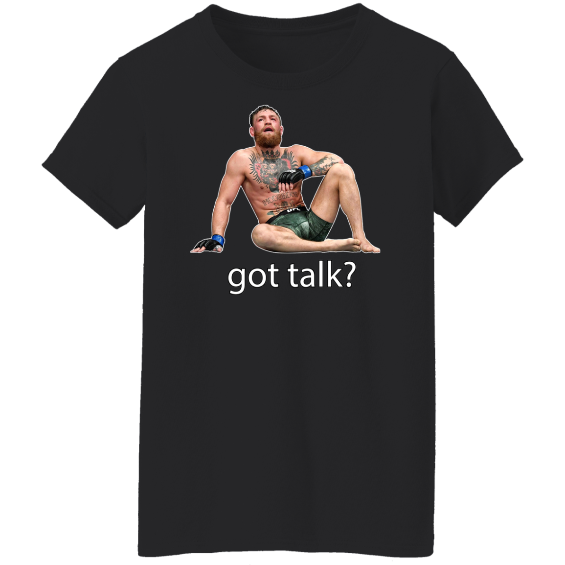 Artichoke Fight Gear Custom Design #10. Got Talk? Ladies' 100% Pre-Shrunk Cotton T-Shirt