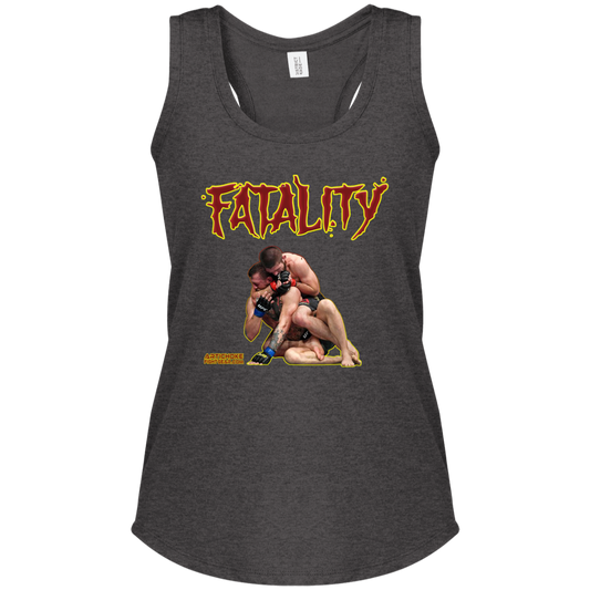 Artichoke Fight Gear Custom Design #21. FATLAITY! Ladies' Tri Racerback Tank