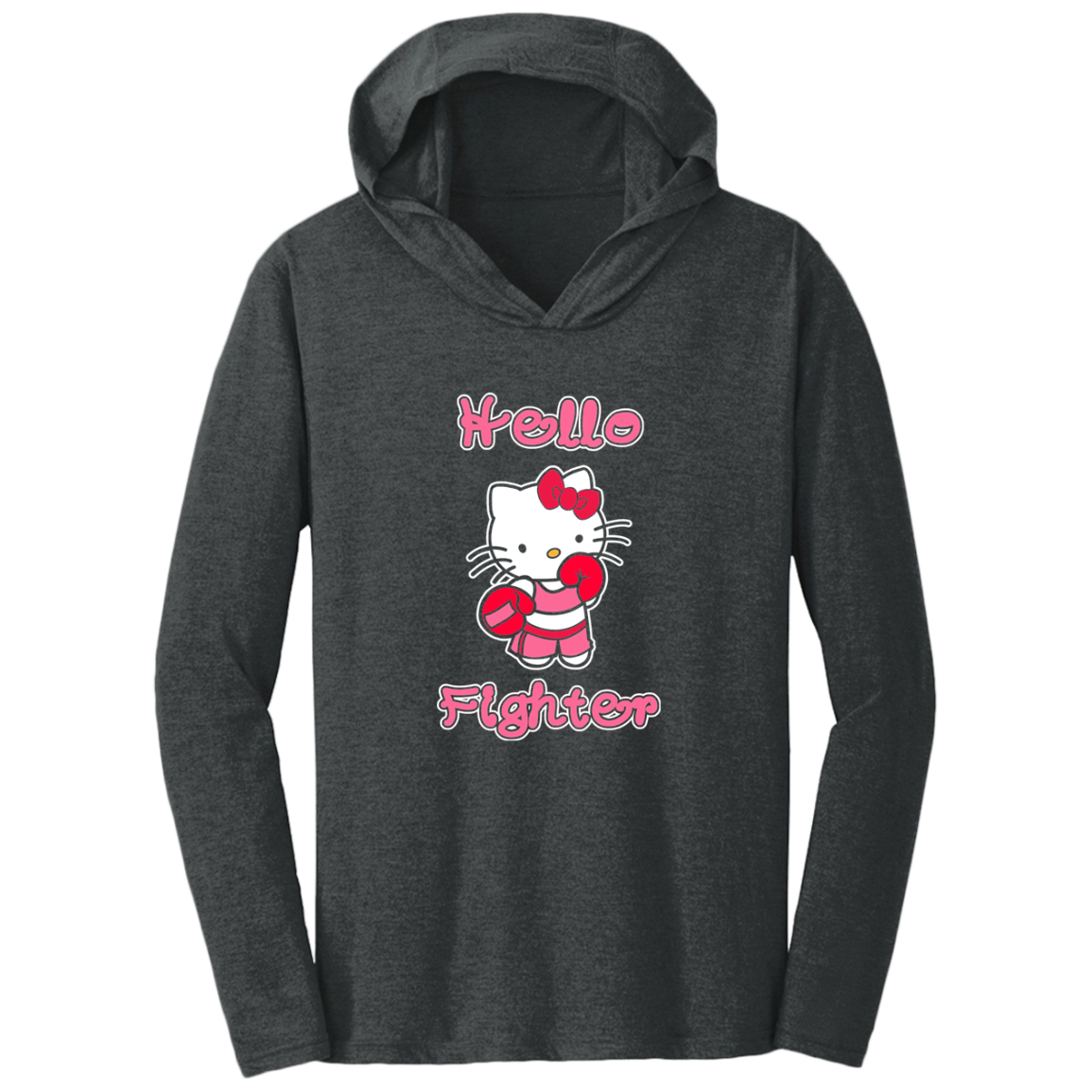 Artichoke Fight Gear Custom Design #11. Hello Fighter. Triblend T-Shirt Hoodie