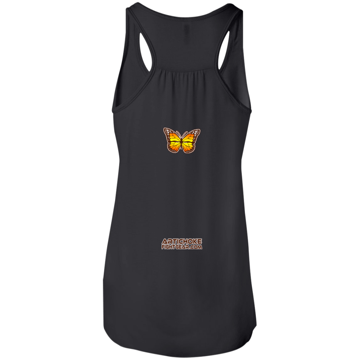 Artichoke Fight Gear Custom Design #6. Lepidopterology (Study of butterflies). Butterfly Guard. Flowy Racerback Tank