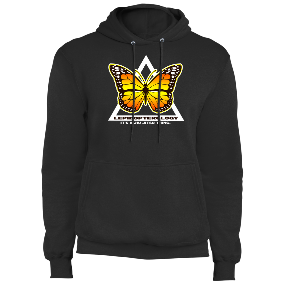 Artichoke Fight Gear Custom Design #6. Lepidopterology (Study of butterflies). Butterfly Guard. Fleece Pullover Hoodie