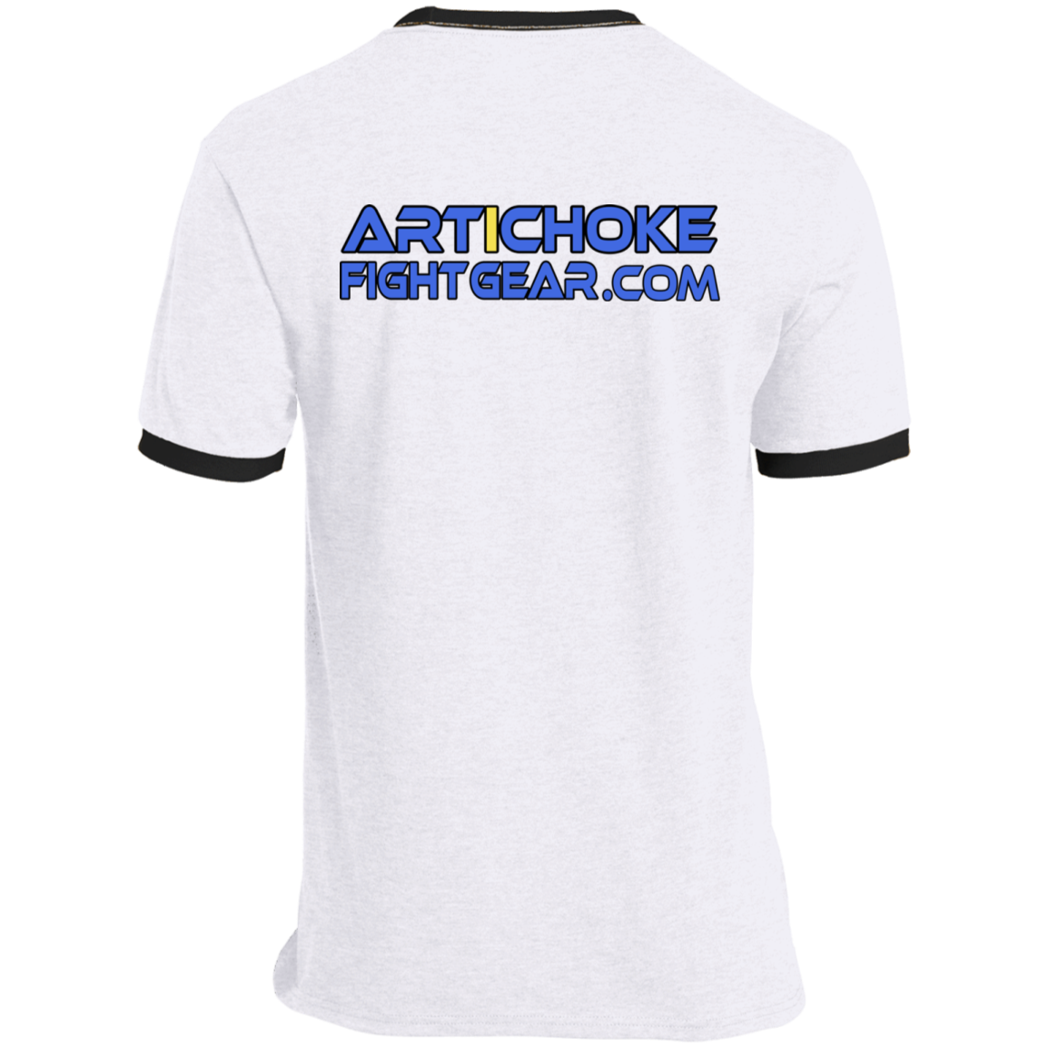 Artichoke Fight Gear Custom Design #13. BJJ, The New National Pastime. Ringer Tee