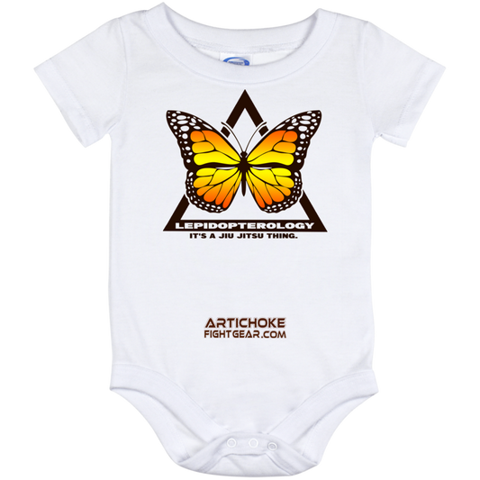 Artichoke Fight Gear Custom Design #6. Lepidopterology (Study of butterflies). Butterfly Guard. Baby Onesie 12 Month