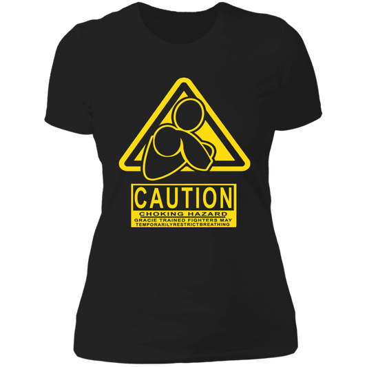 AFG Custom Design #07. CAUTION: CHOKING HAZARD. Ladies' Boyfriend T-Shirt