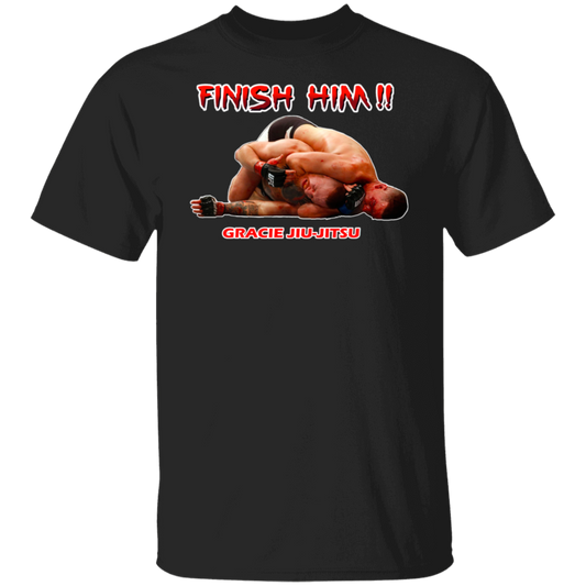 Artichoke Fight Gear Custom Design #8. Finish Him! 100% Cotton T-Shirt