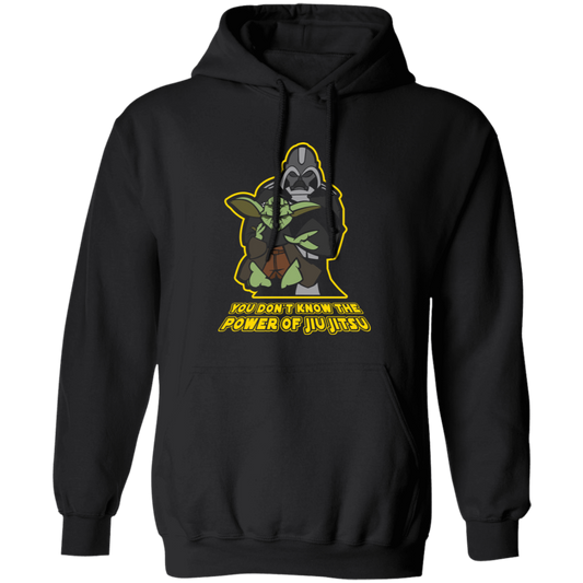 Artichoke Fight Gear Custom Design #20. You Don't Know the Power of Jiu Jitsu. Basic Pullover Hoodie