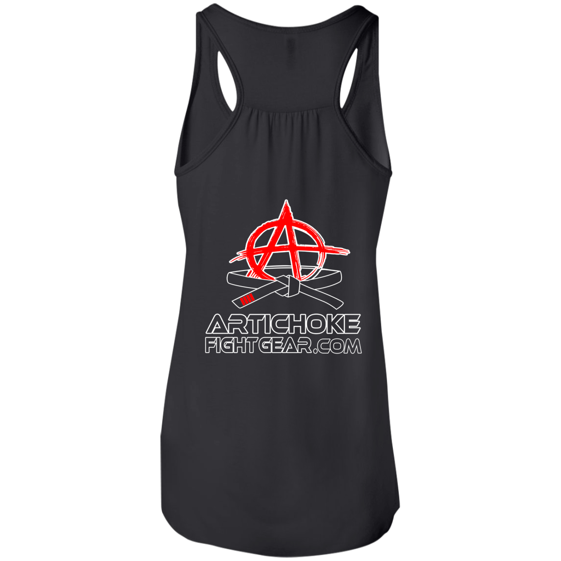 Artichoke Fight Gear Custom Design #10. Got Talk? Flowy Racerback Tank