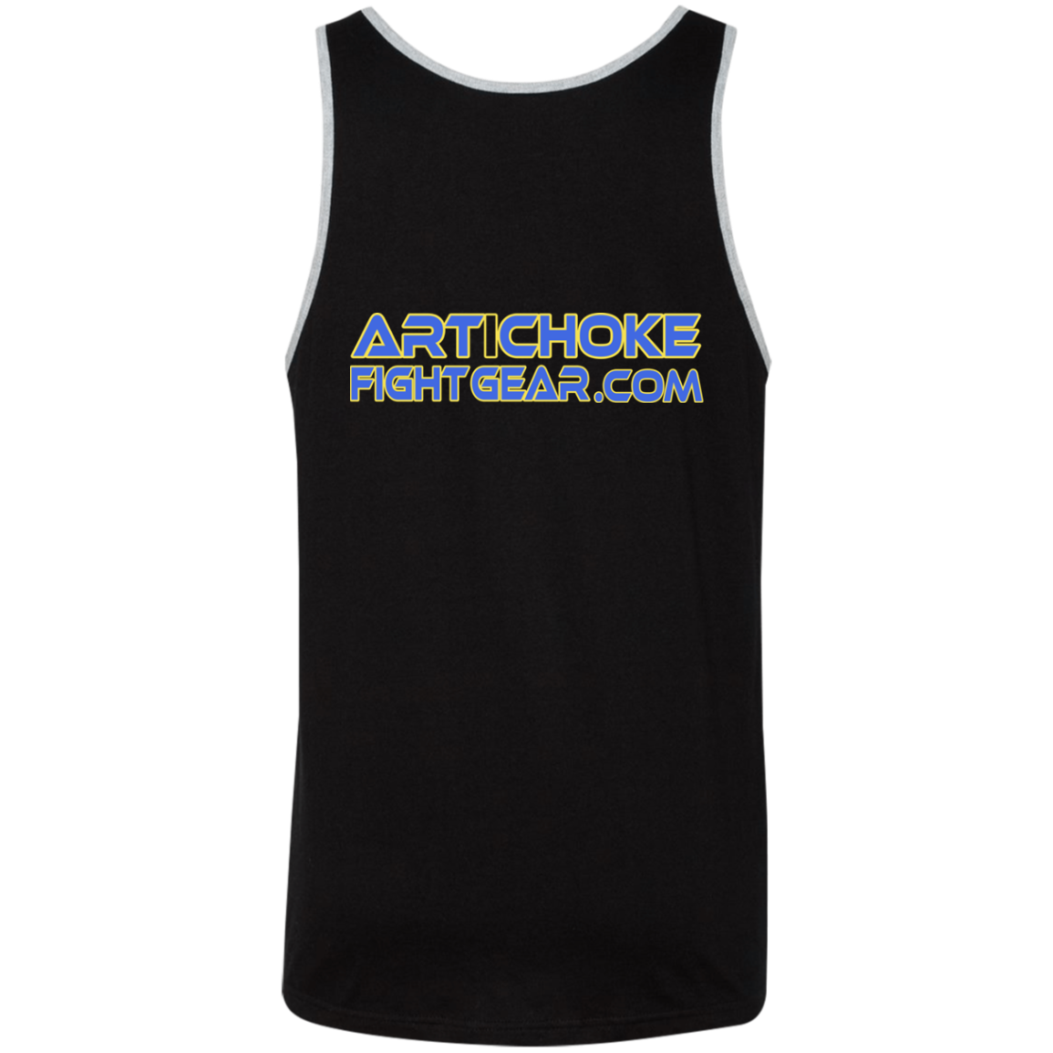 Artichoke Fight Gear Custom Design #13. BJJ, The New National Pastime. Unisex 2-Tone Tank Top