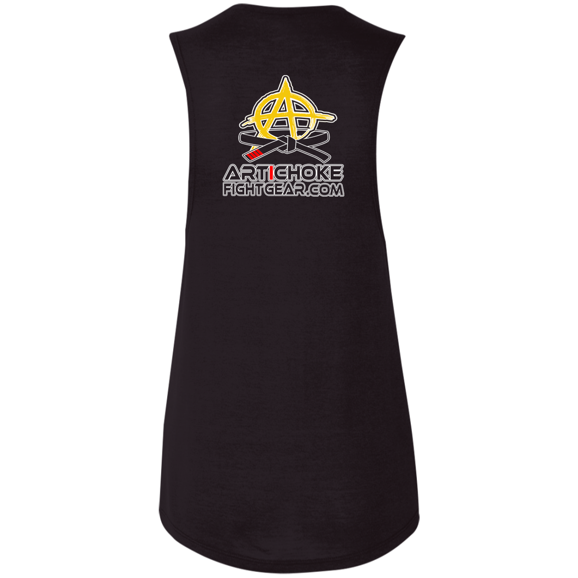 Artichoke Fight Gear Custom Design #2. USE ARMBARS. Ladies' Flowy Muscle Tank