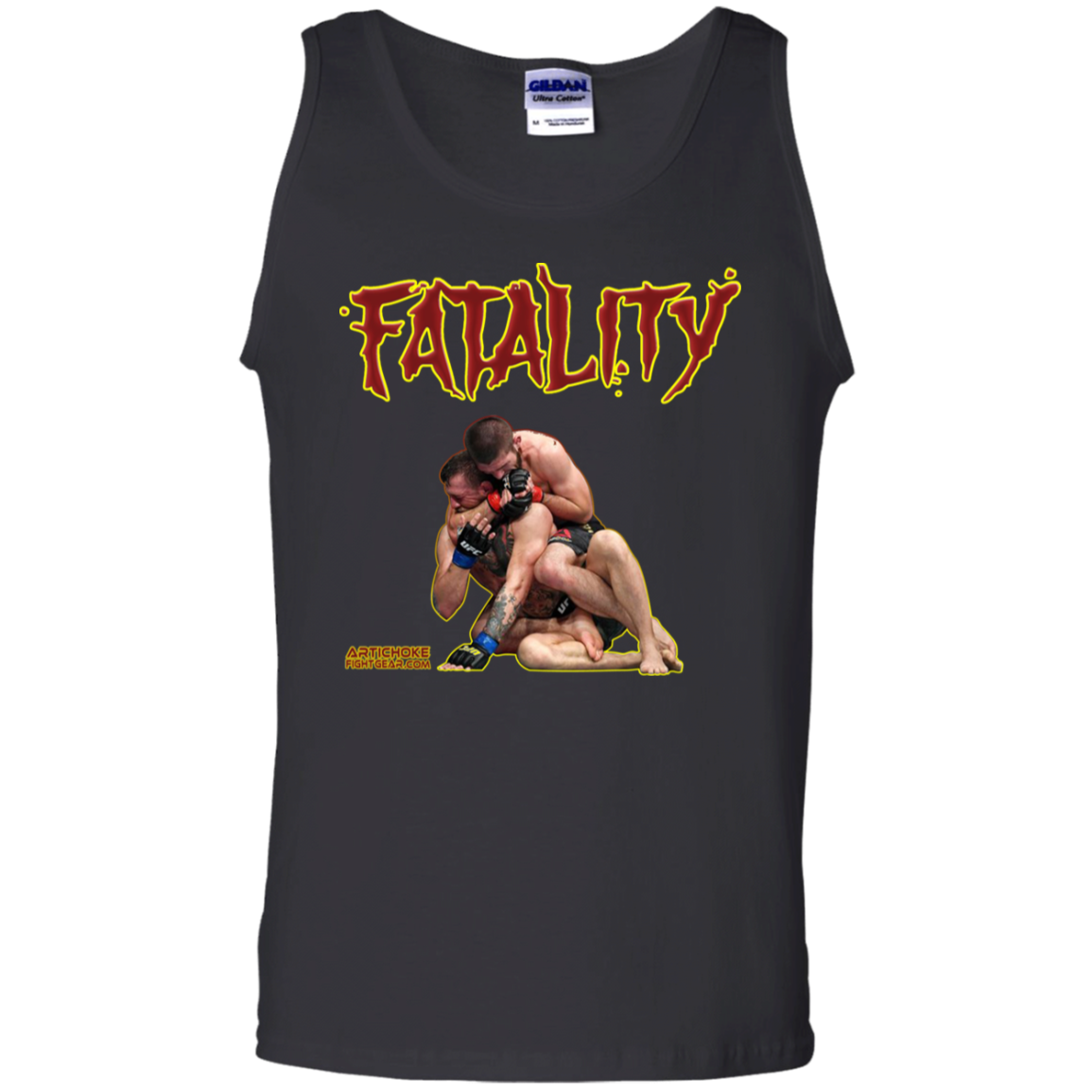 Artichoke Fight Gear Custom Design #21. FATLAITY! 100% Cotton Tank Top