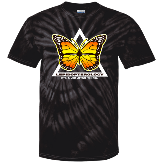 Artichoke Fight Gear Custom Design #6. Lepidopterology (Study of butterflies). Butterfly Guard. 100% Cotton Tie Dye T-Shirt