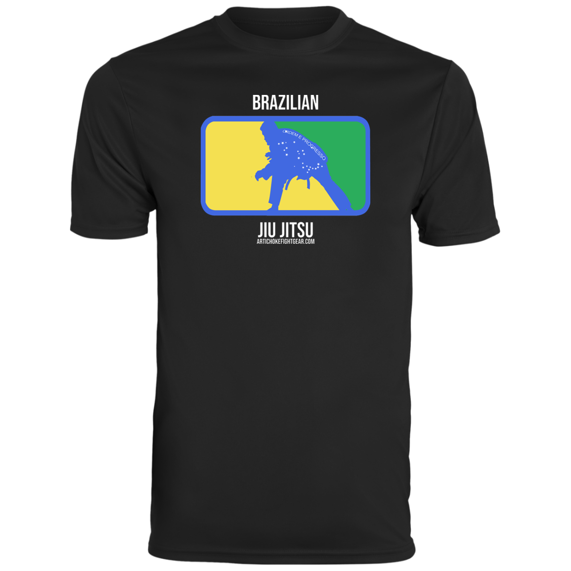 Artichoke Fight Gear Custom Design #13. BJJ, The New National Pastime. Youth Moisture-Wicking Tee