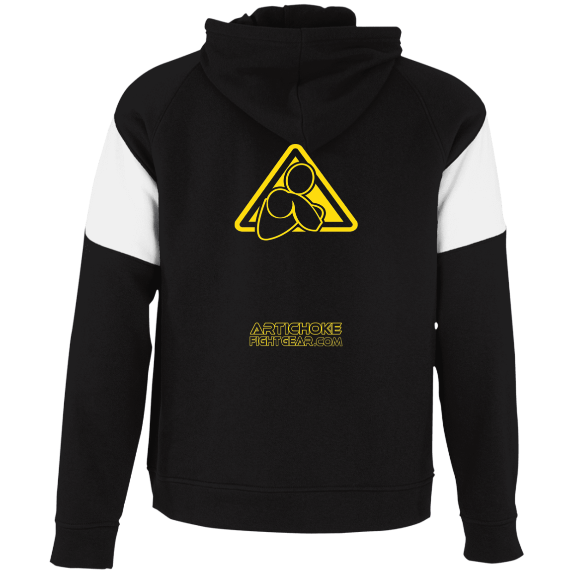 AFG Custom Design #07. CAUTION: CHOKING HAZARD. Colorblock Fleece Hoodie