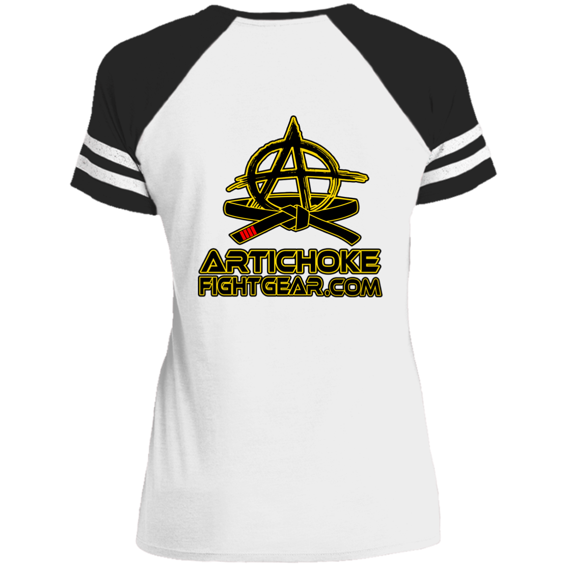 Artichoke Fight Gear Custom Design #20. You Don't Know the Power of Jiu Jitsu. Ladies' Game V-Neck T-Shirt