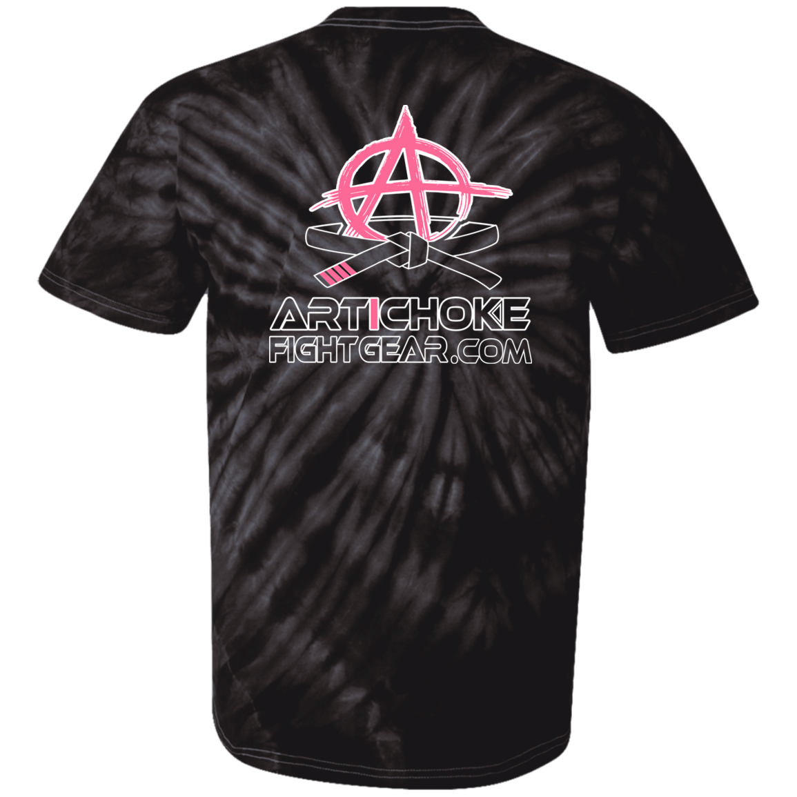 Artichoke Fight Gear Custom Design #11. Hello Fighter. 100% Cotton Tie Dye T-Shirt