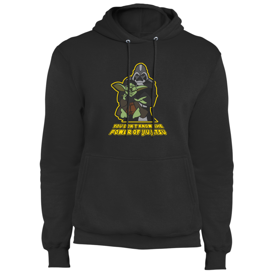 Artichoke Fight Gear Custom Design #20. You Don't Know the Power of Jiu Jitsu. Fleece Pullover Hoodie