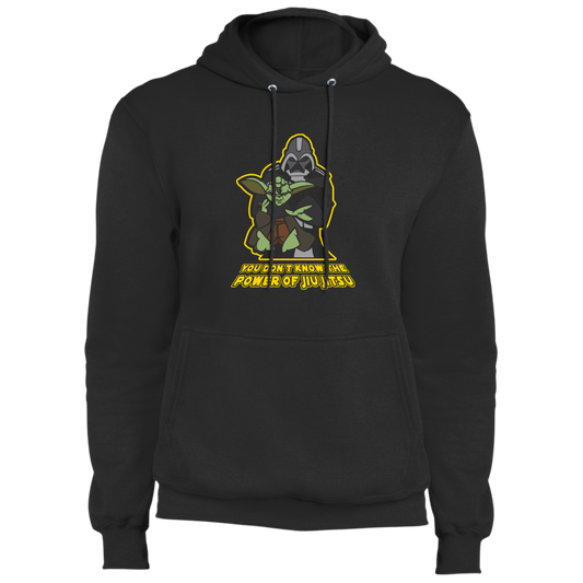 Artichoke Fight Gear Custom Design #20. You Don't Know the Power of Jiu Jitsu. Fleece Pullover Hoodie