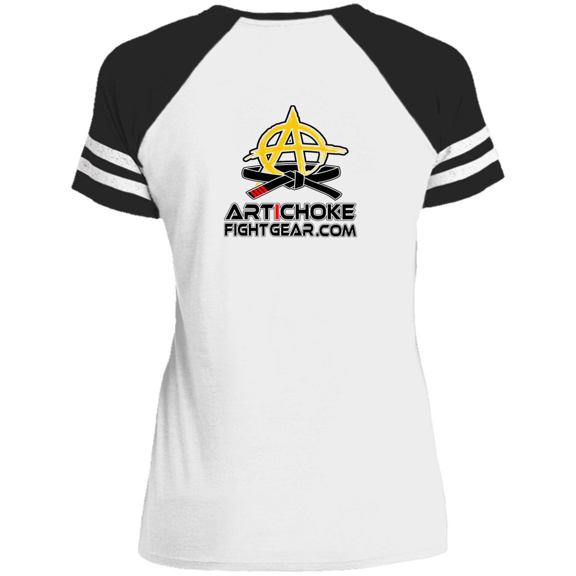 Artichoke Fight Gear Custom Design #2. USE ARMBARS. Ladies' Game V-Neck T-Shirt