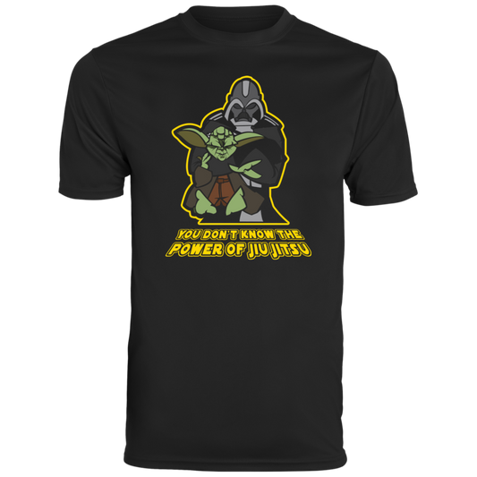 Artichoke Fight Gear Custom Design #20. You Don't Know the Power of Jiu Jitsu. Men's Moisture-Wicking Tee