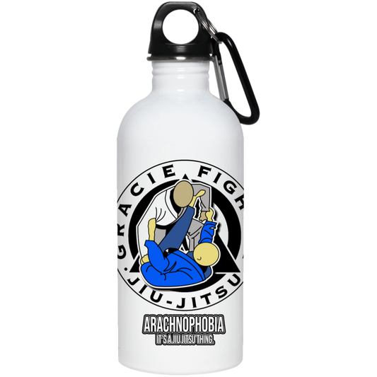 Artichoke Fight Gear Custom Design #1. Arachnophobia: Fear of Spiders. Spider Guard. It's a Jiu Jitsu Thing. 20 oz. Stainless Steel Water Bottle